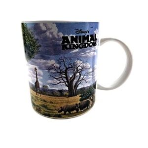 Disney World Animal Kingdom Mug Vintage 1998 Coffee Tea Cup Collectible